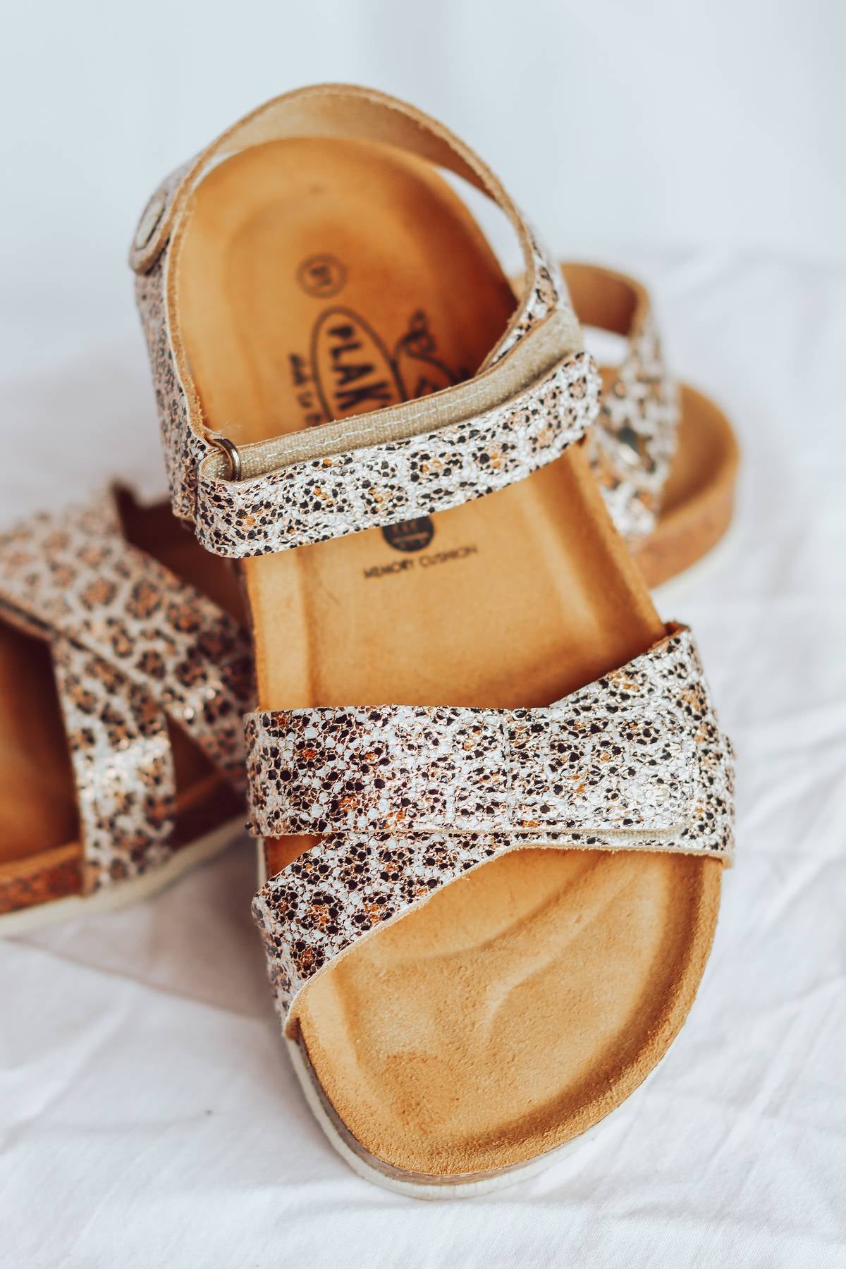 KIDS LEOPARD SANDAL