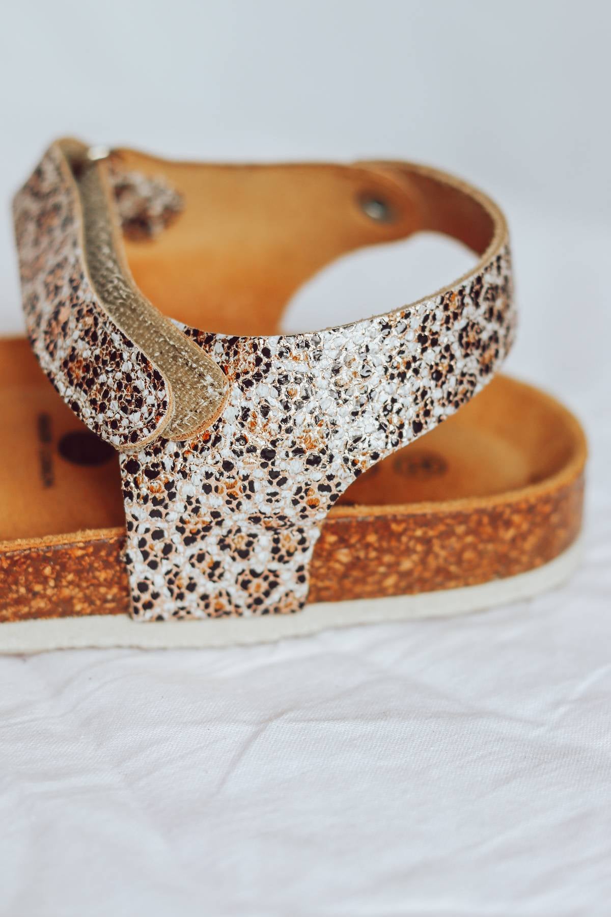 KIDS LEOPARD SANDAL