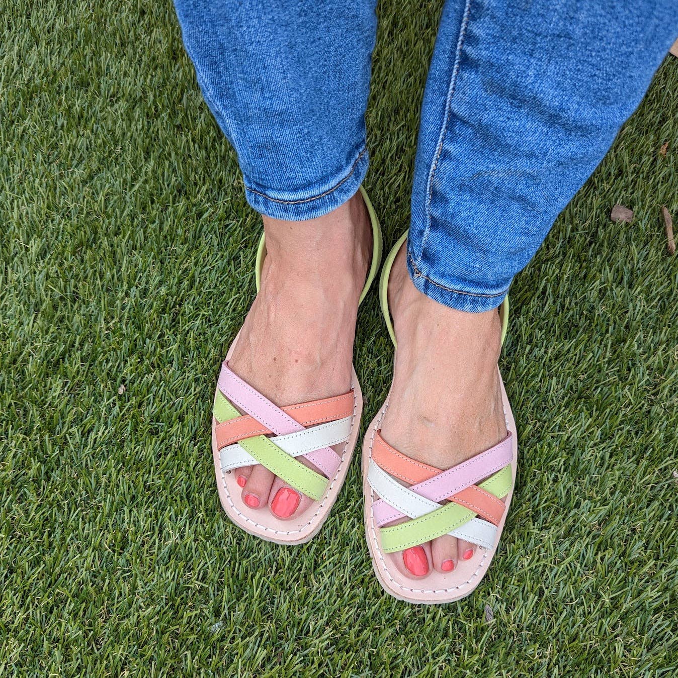 MENORCA WATERMELON SANDAL