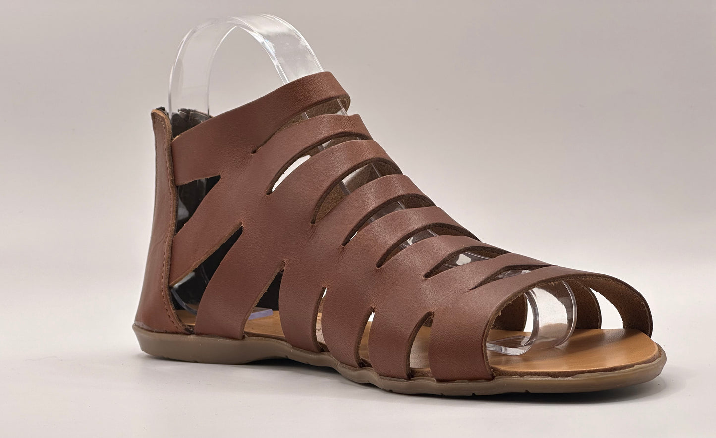 OLYMPIA GREEK LEATHER SANDALS