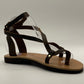 MEDUSA GREEK LEATHER SANDAL