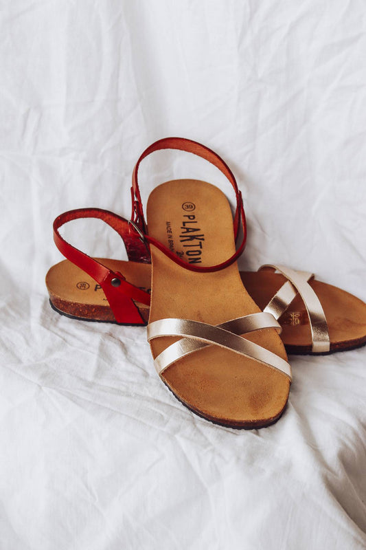 TWO TONE SANDAL