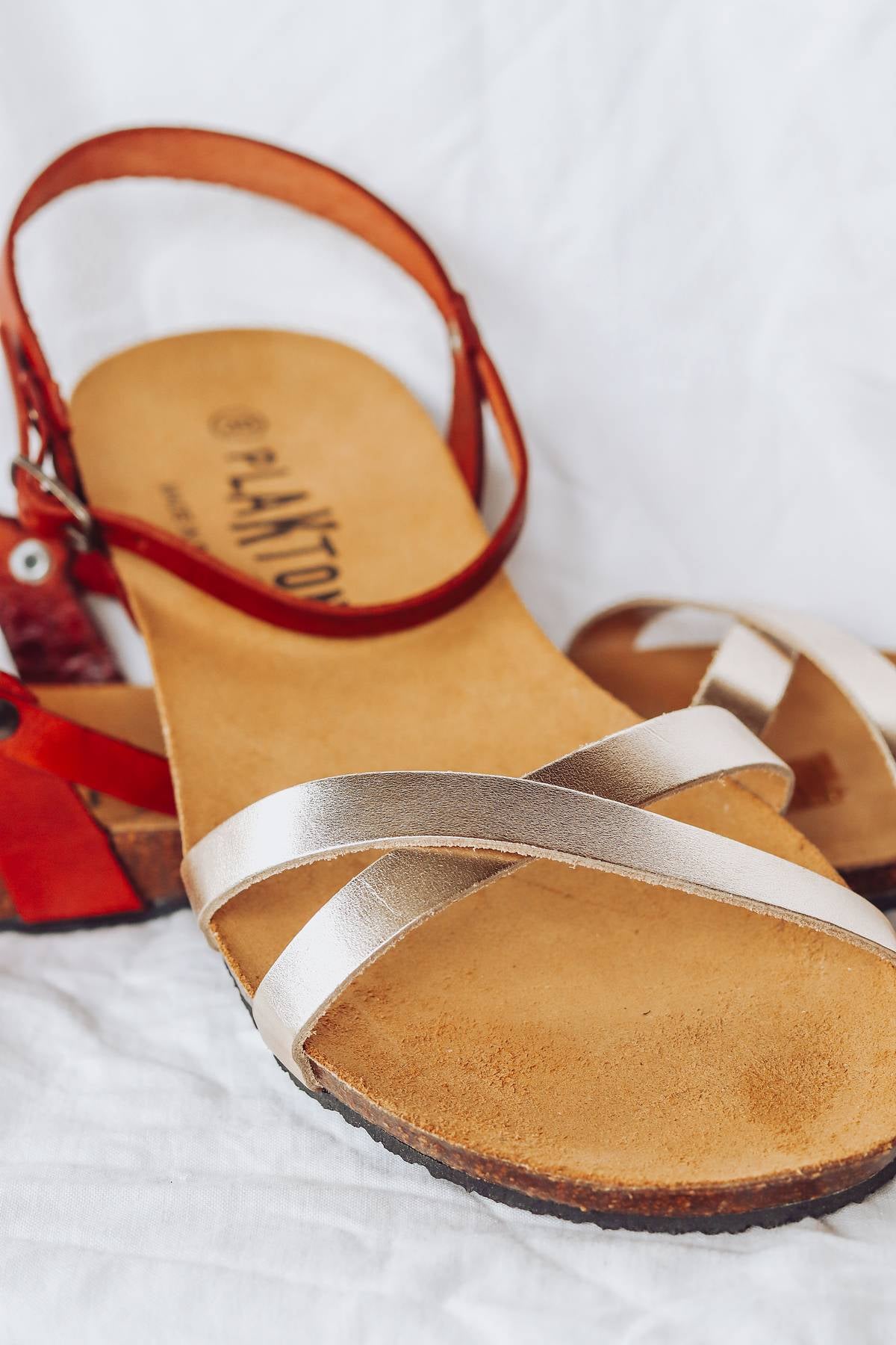 TWO TONE SANDAL