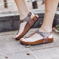 BROWN GRIS SANDAL